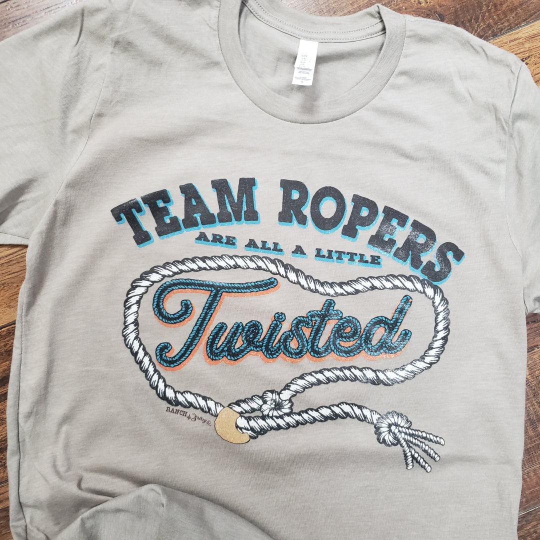 Twisted Team Ropers Graphic Tee-graphic tee-Branded Envy
