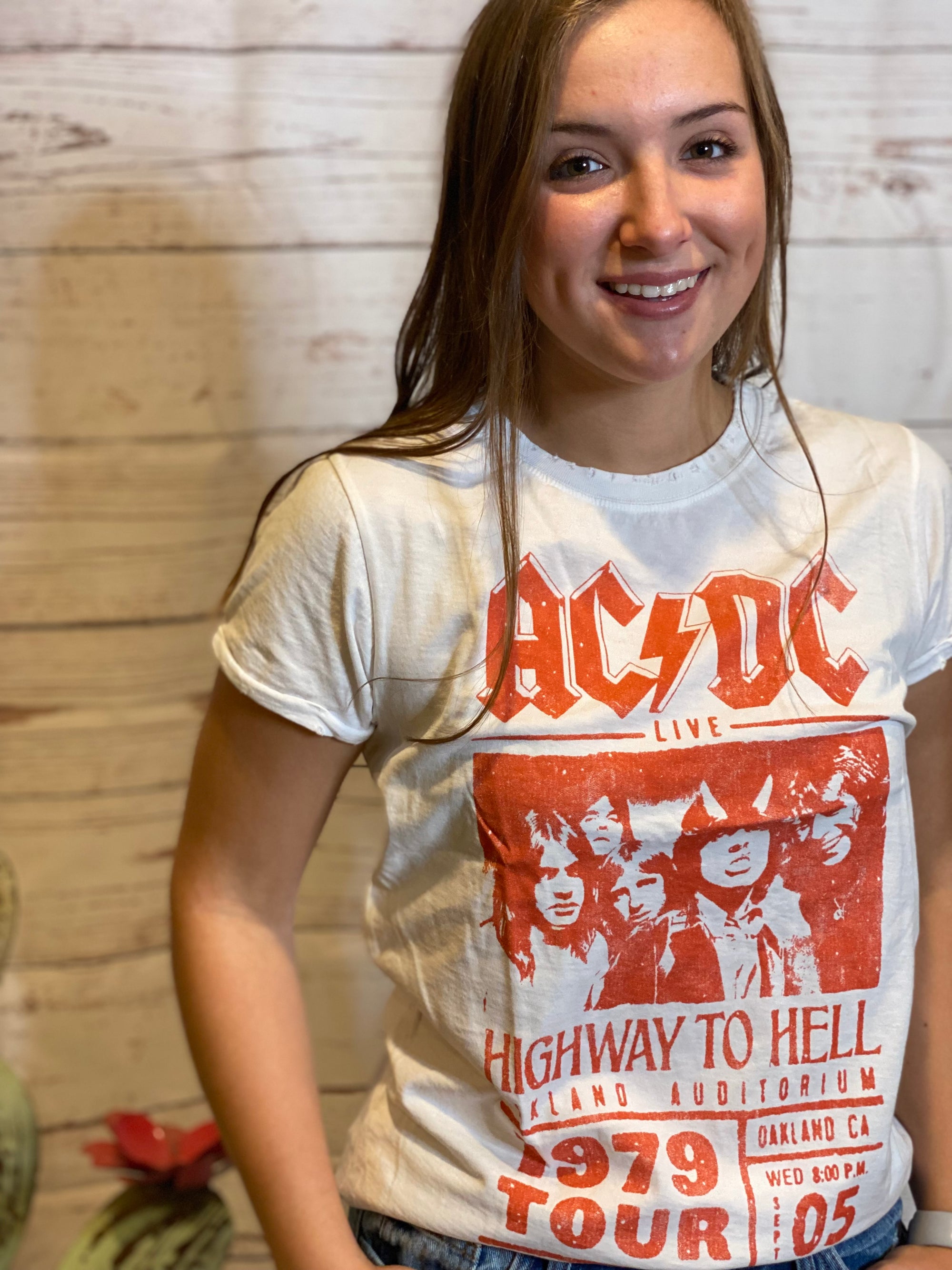 AC/DC Highway '79 Tour Tee-graphic tee-Branded Envy