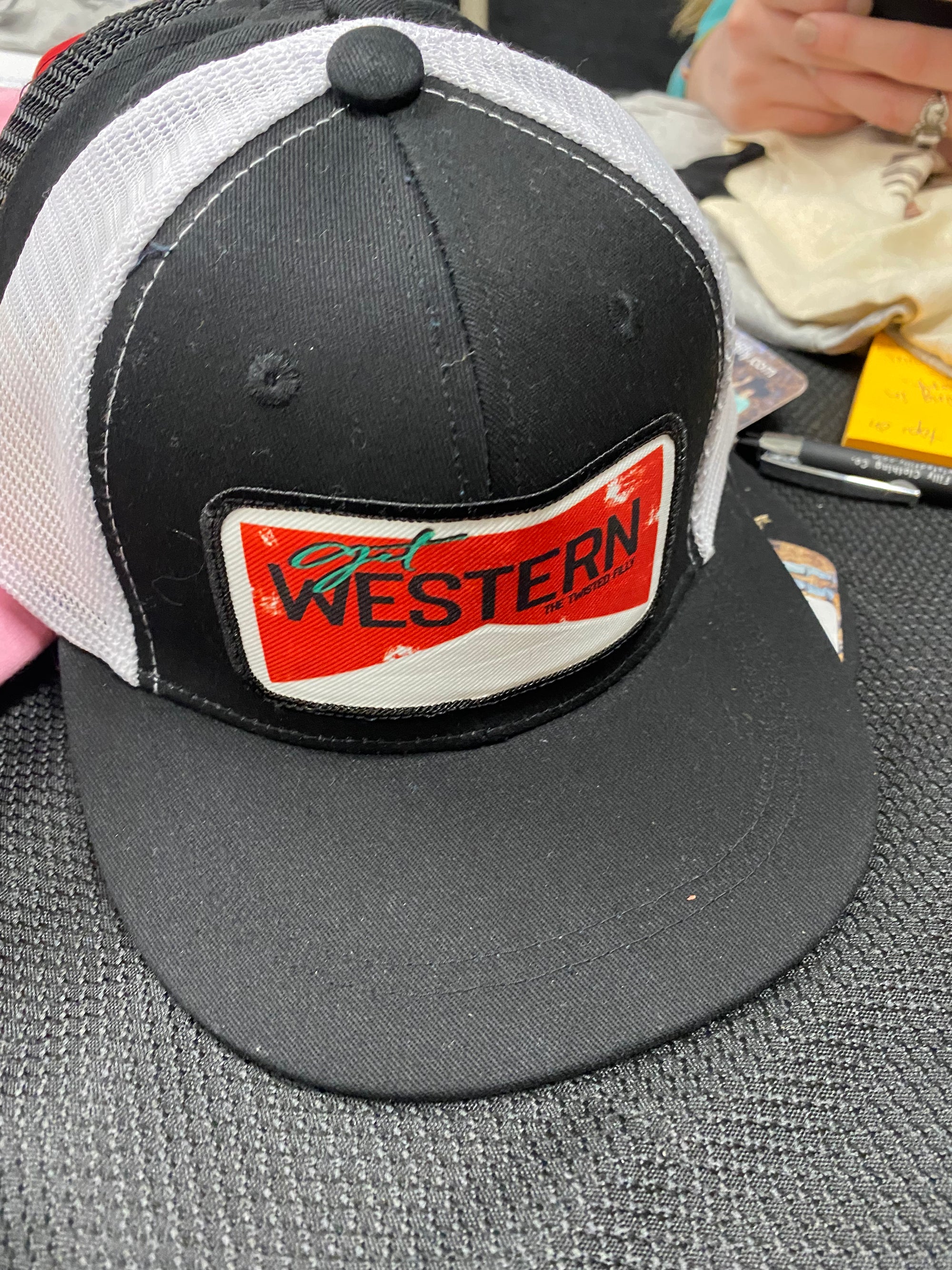 Get Western Toddler Trucker Cap-Caps-Branded Envy