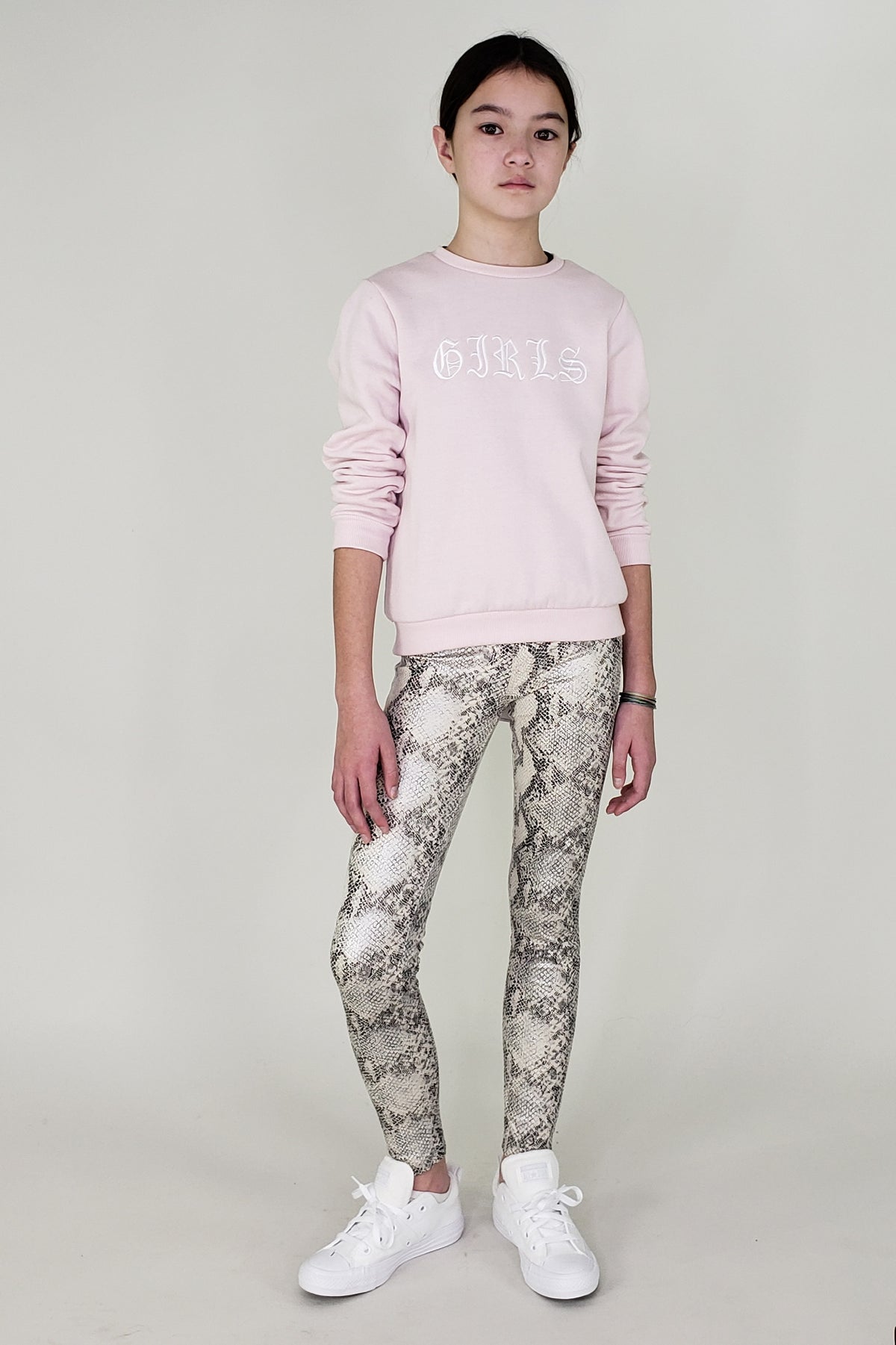 Verna Snake Print Skinny Pant-tween-Branded Envy