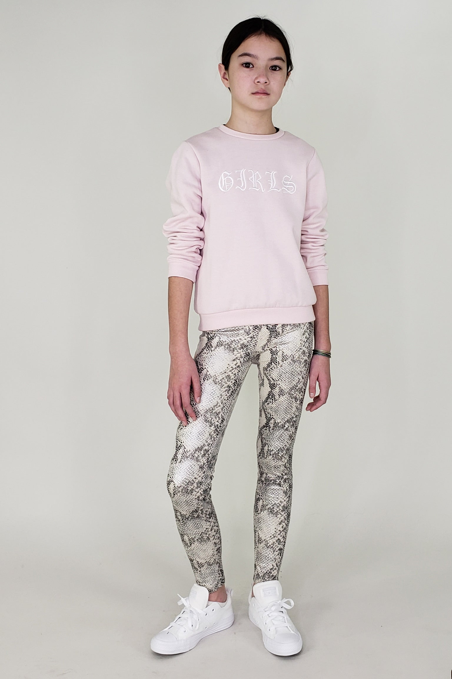Verna Snake Print Skinny Pant-tween-Branded Envy