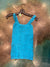 One Size Turquoise Body Tank-Tops-Branded Envy