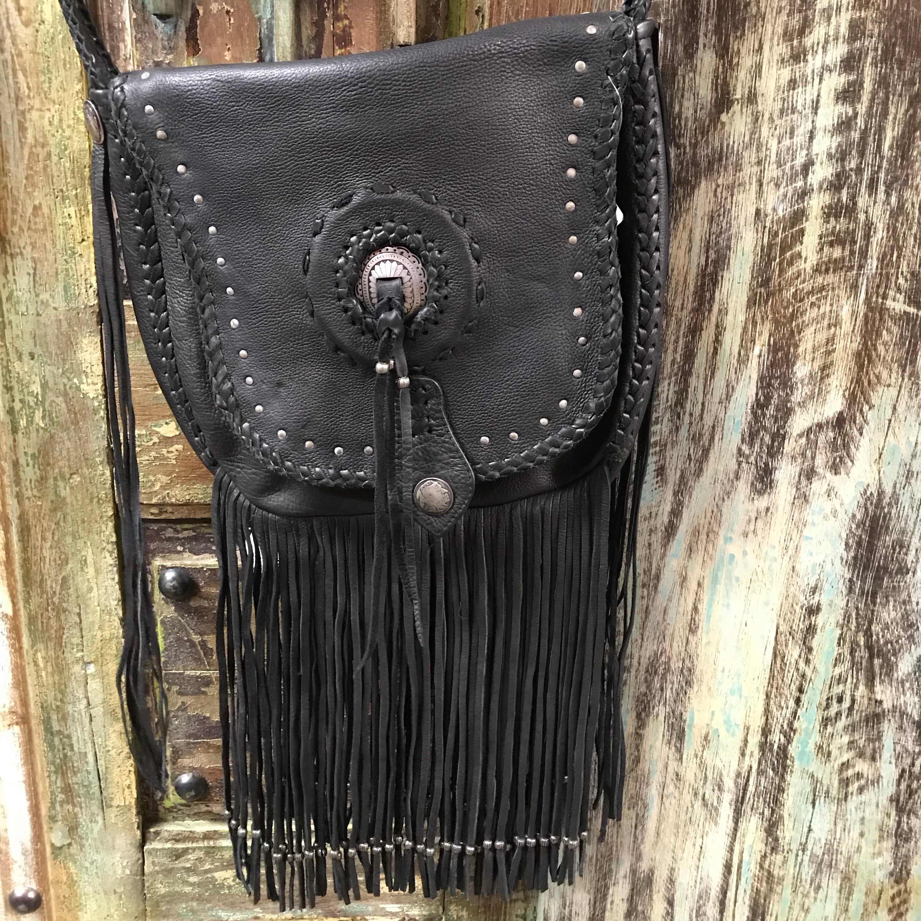 Women's Kobler Leather Concho Crossbody Bag