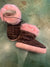 Chocolate w/Pink fur bootie-Boots & Shoes-Branded Envy