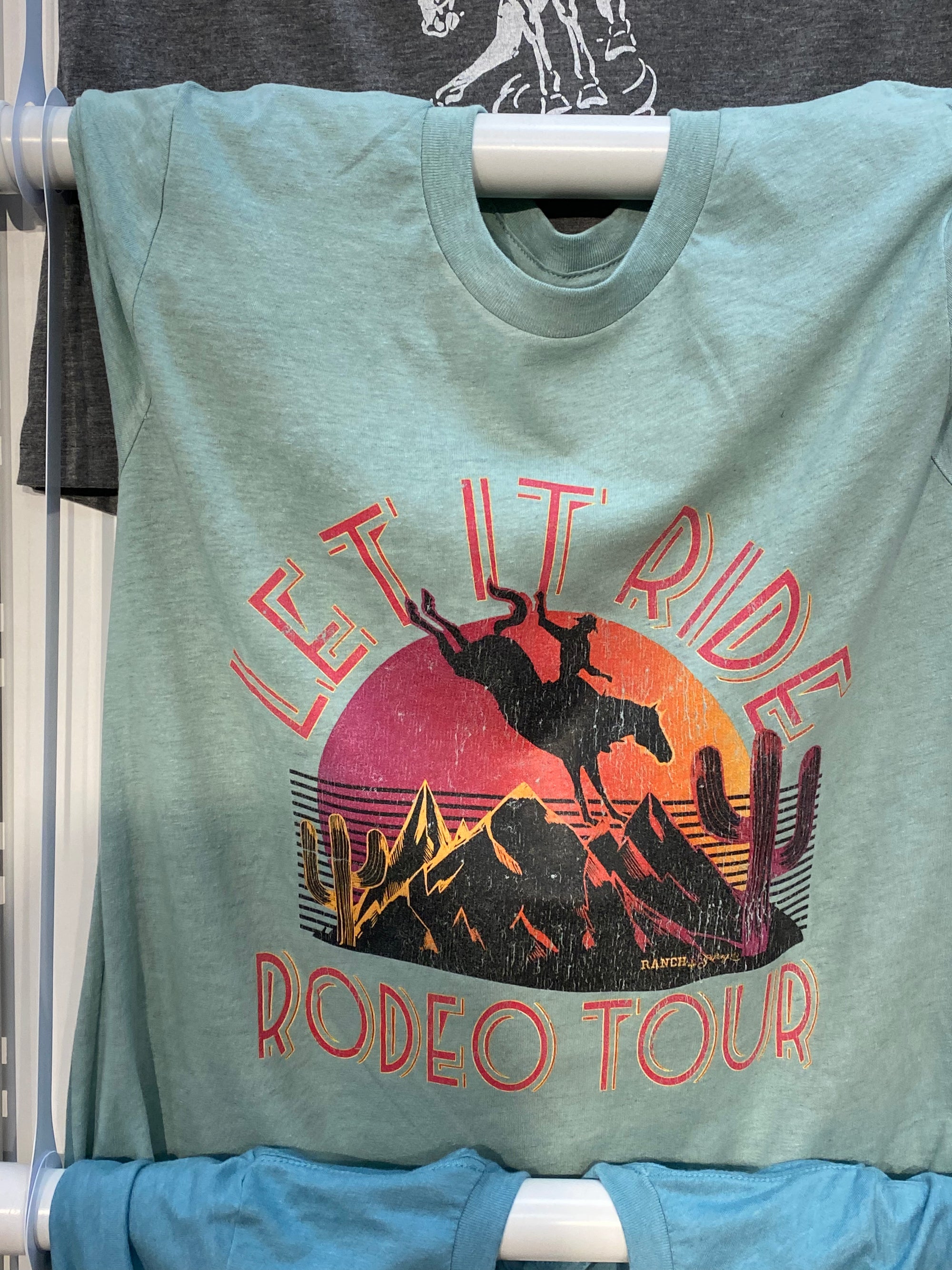 Let it Ride Rodeo Tour Graphic Tee-graphic tee-Branded Envy