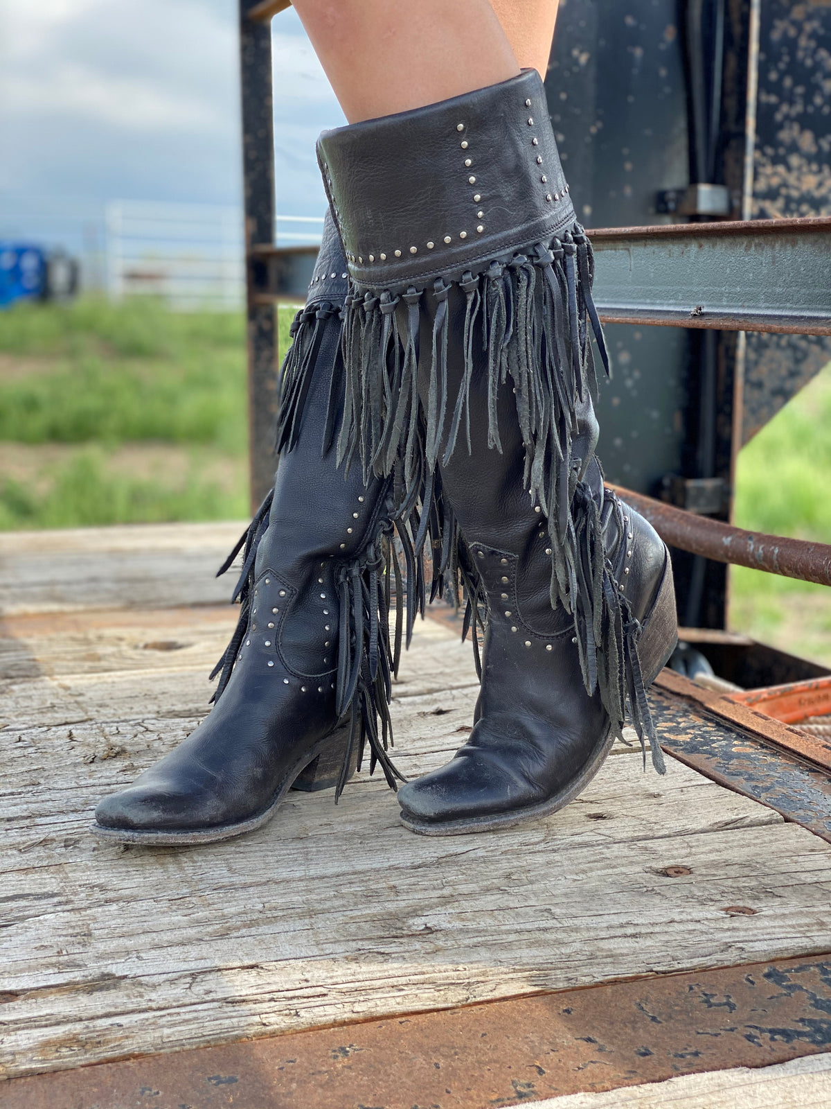 Brianna Liberty Fringe Boots-Boots &amp; Shoes-Branded Envy