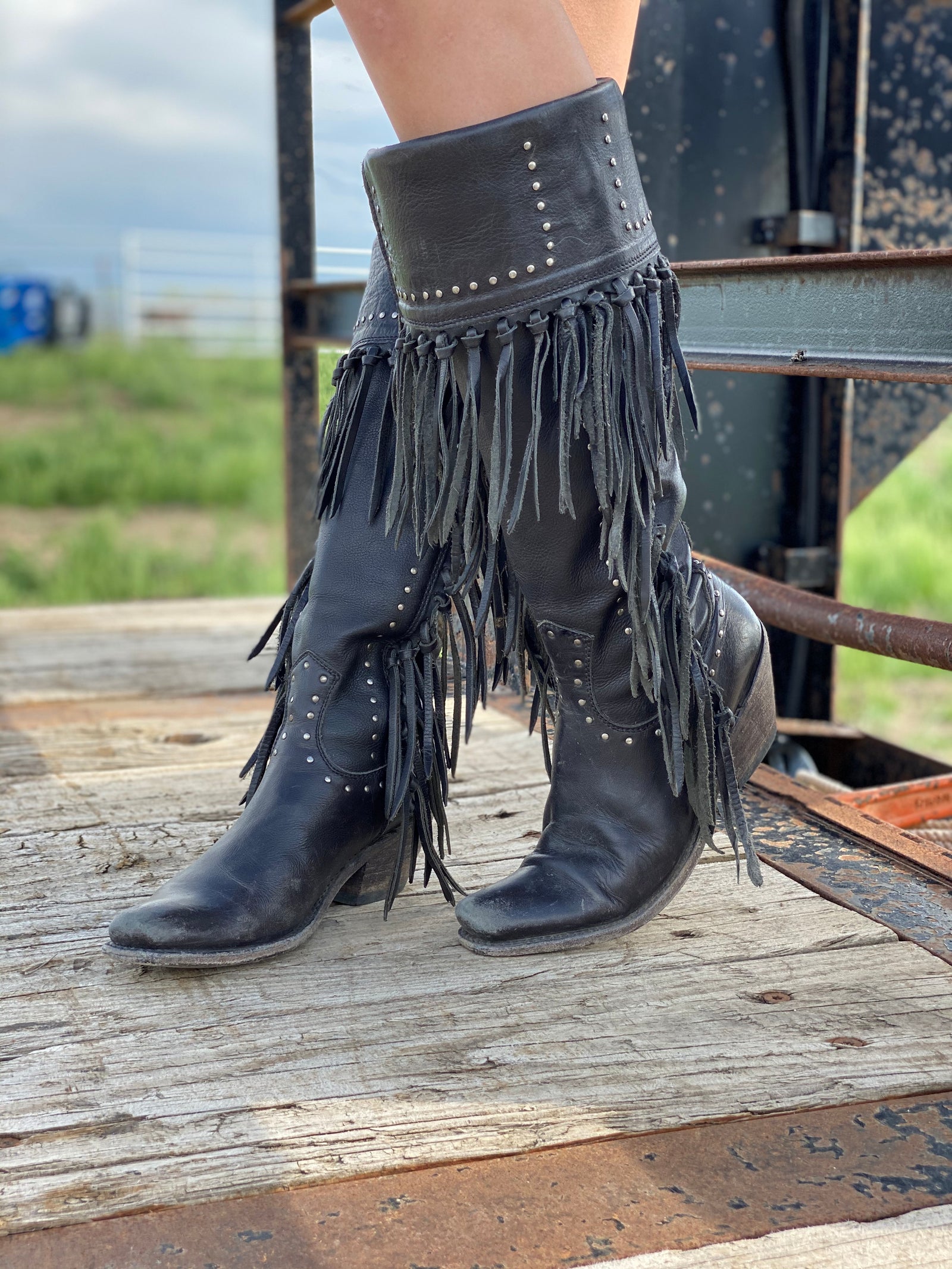 Brianna Liberty Fringe Boots-Boots & Shoes-Branded Envy
