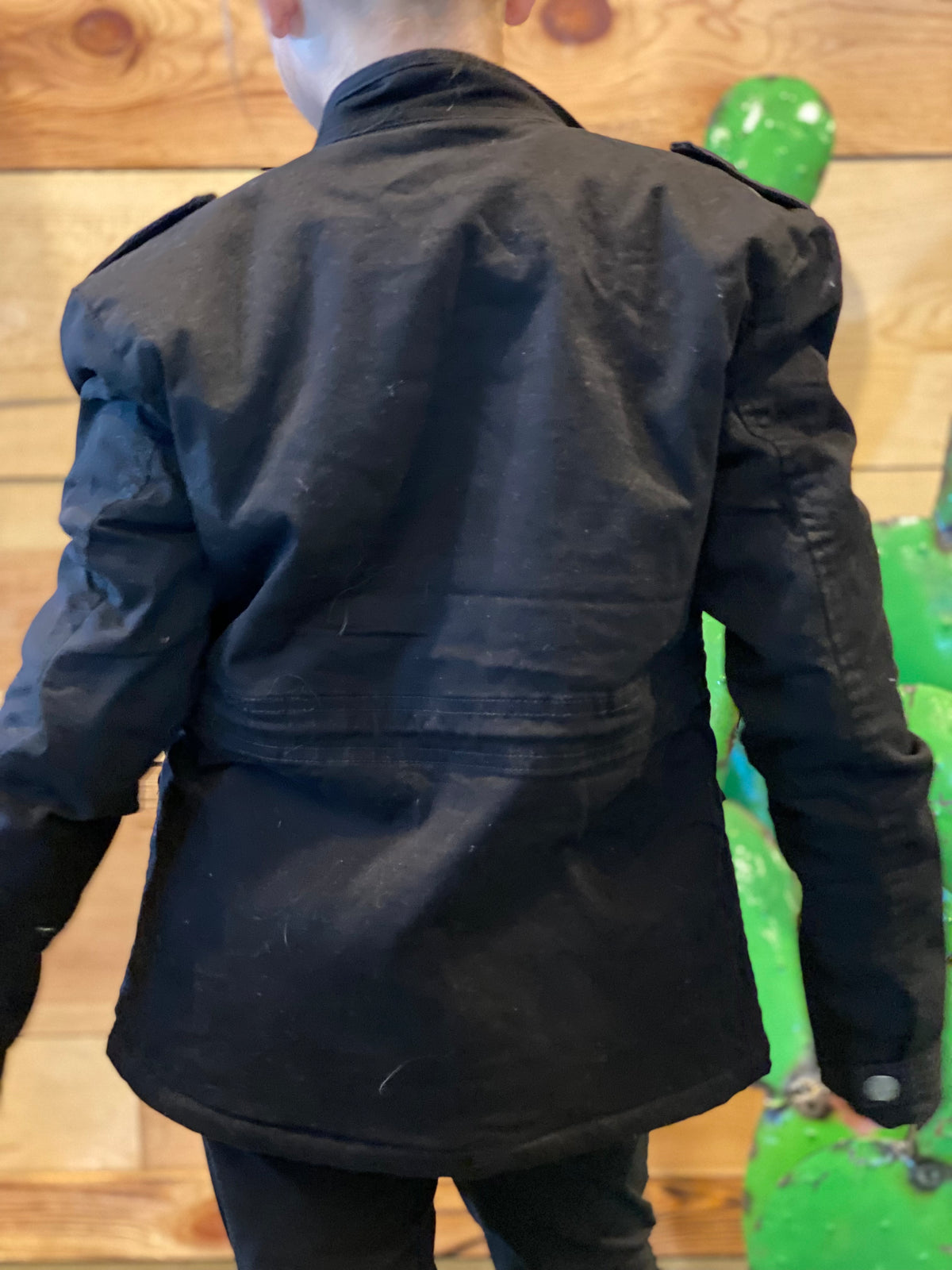 Black Tween Military Jacket-tween-Branded Envy