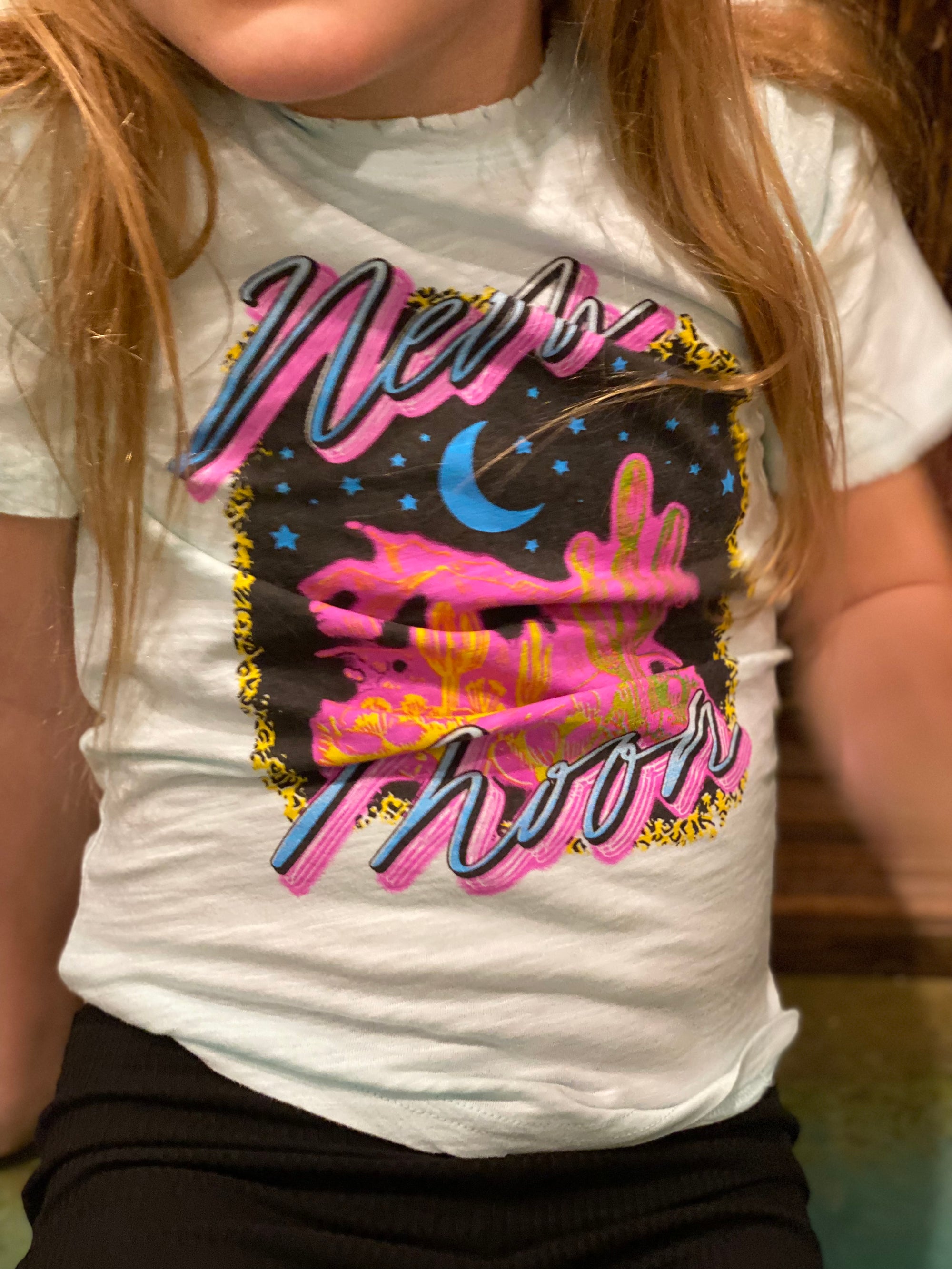 Neon Moon Youth Graphic Tee-graphic tee-Branded Envy
