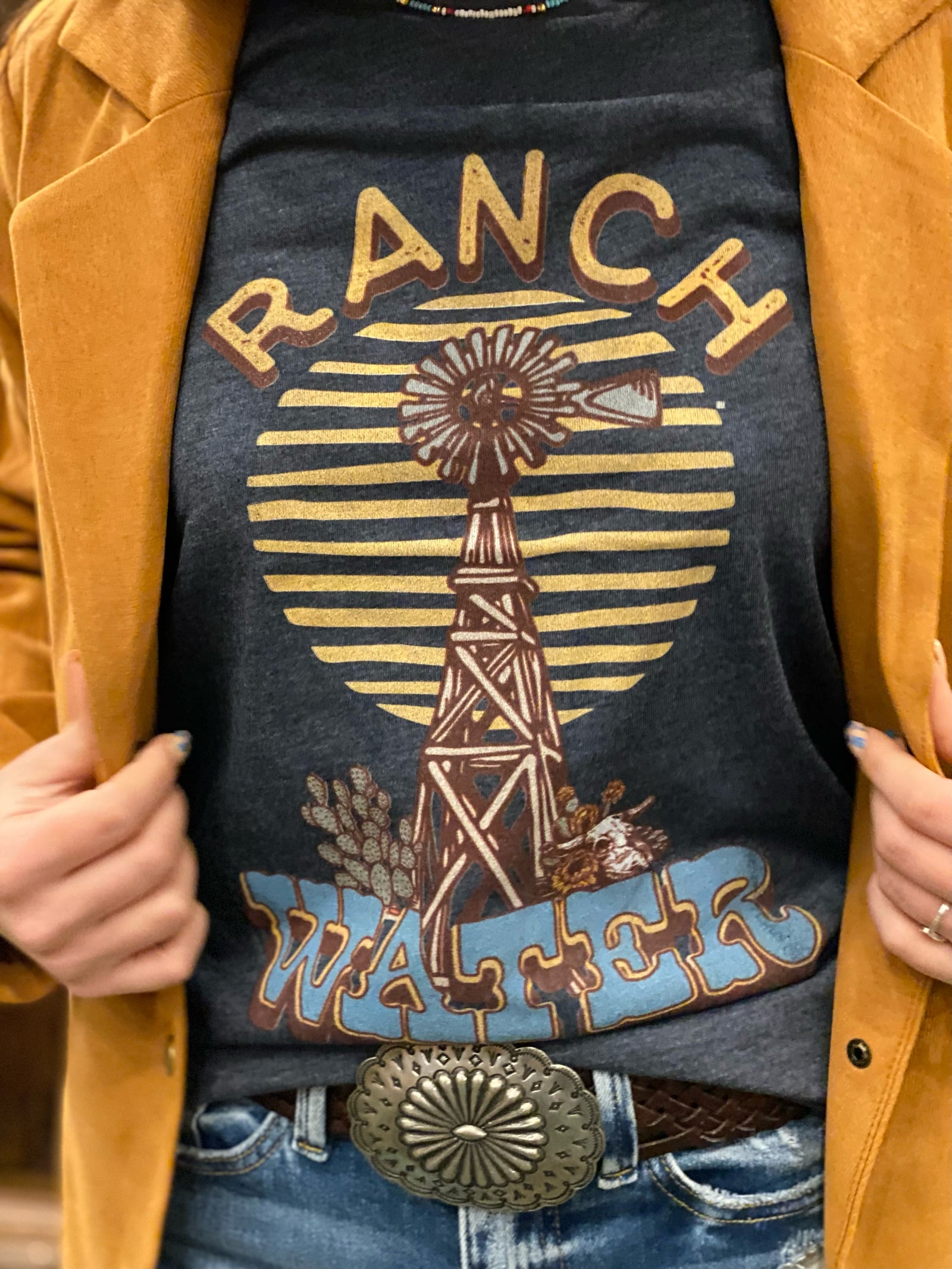 Ranch Water Graphic Tee-Graphic Tee-Branded Envy