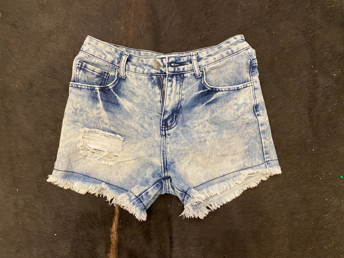 Shoreline Jean Shorts-shorts-Branded Envy