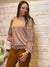 Smocked Neck Blouse-Fashion Top-Branded Envy