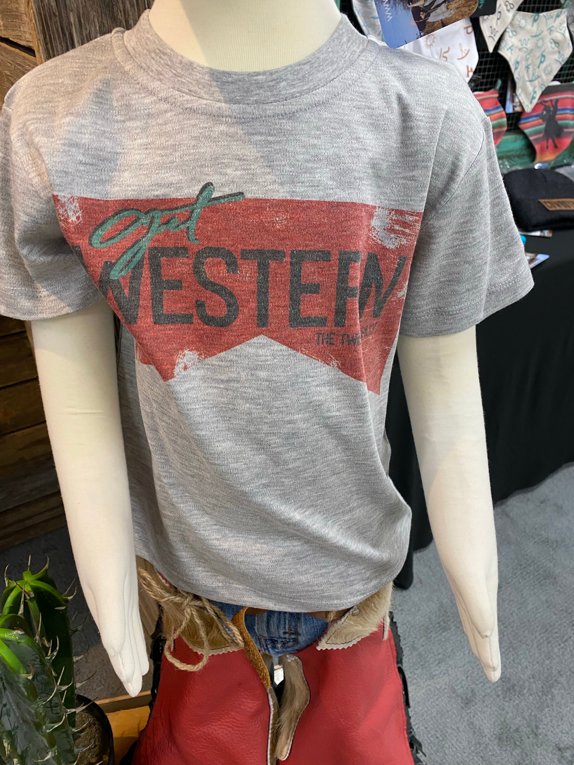 Get Western Youth Tee-Graphic Tee-Branded Envy