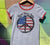 Flag Peace Sign Tween Tee-shirt-Branded Envy