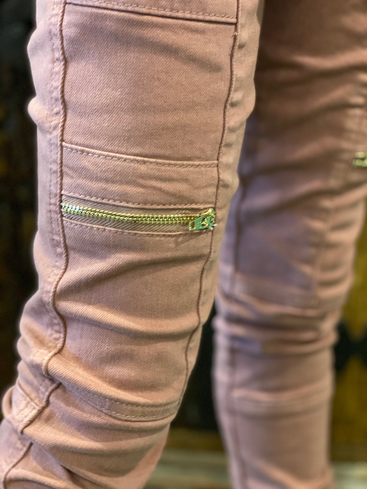 Briella Rose Skinny Cargo Denim-Jeans-Branded Envy