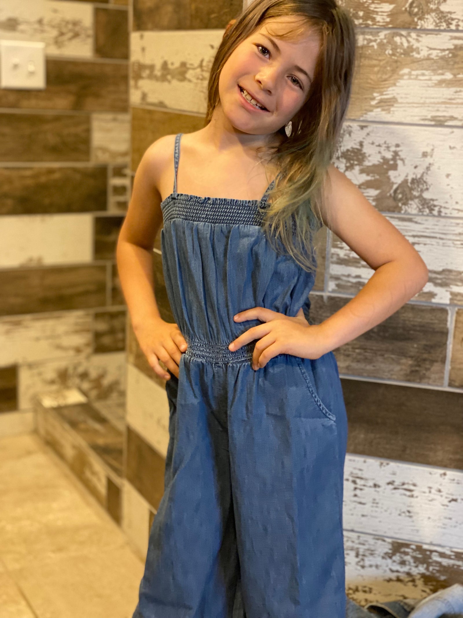 Dara Denim Jumpsuit-Jumpsuit-Branded Envy