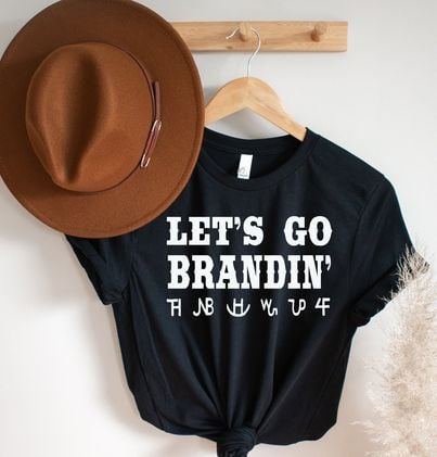 Let's Go Brandin' Graphic Tee-Branded Envy