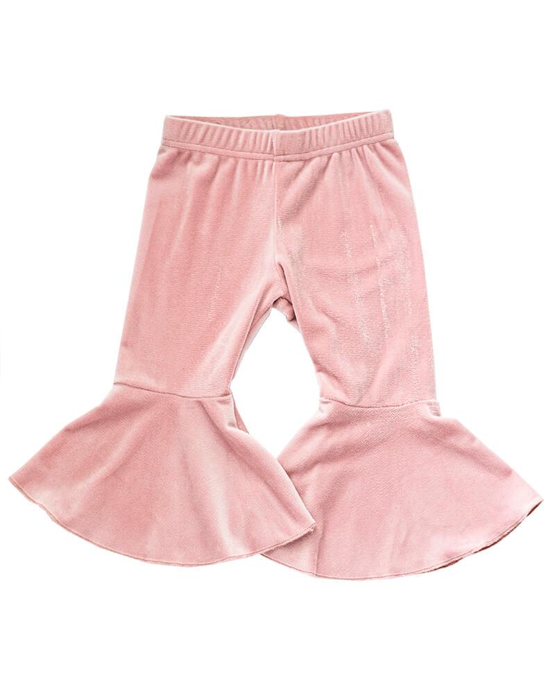 Lina velour bell bottoms-Baby &amp; Toddler Bottoms-Branded Envy