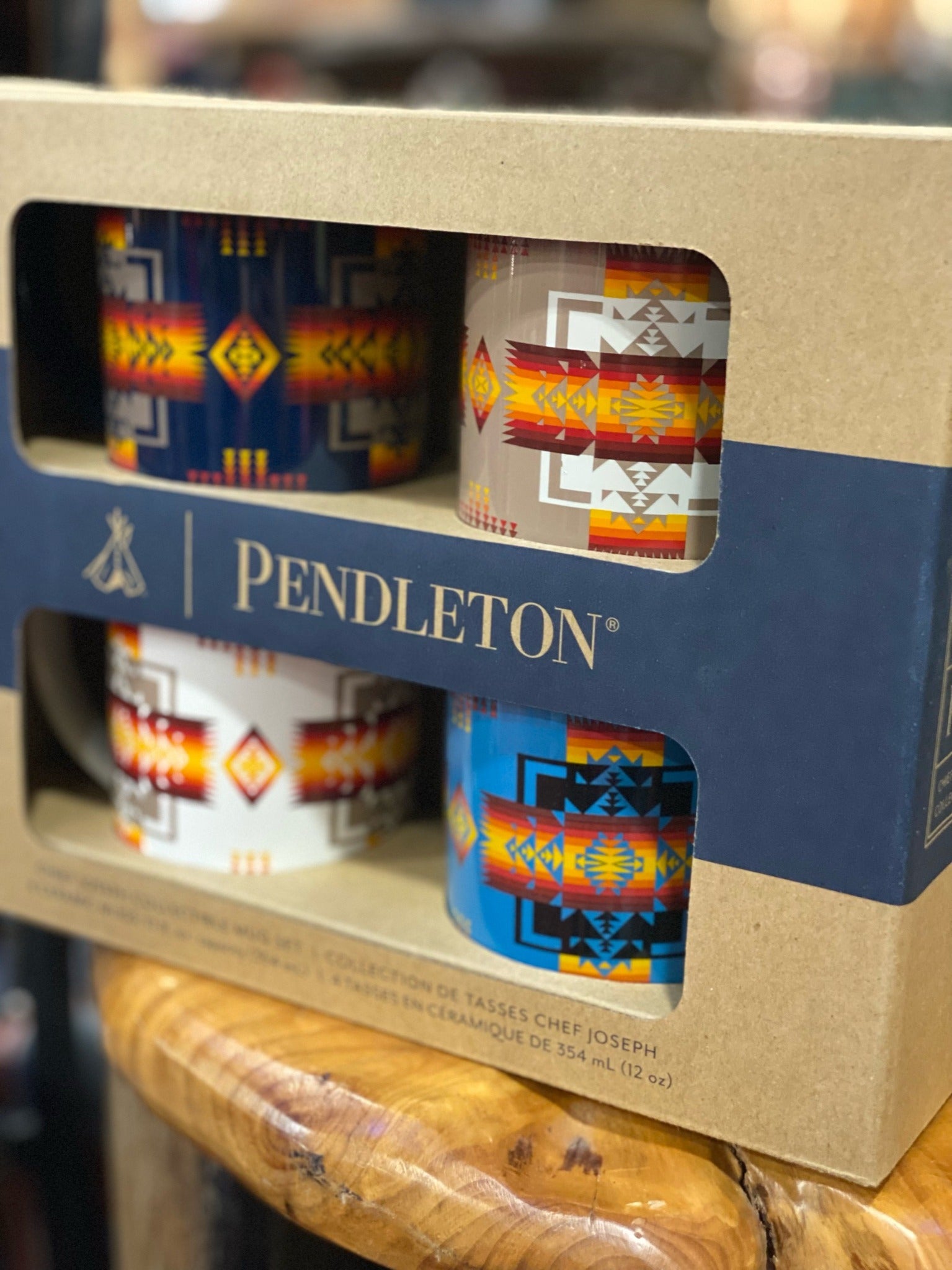 Pendleton Ceramic Mug Set - Chief Joseph-Accessory-Branded Envy
