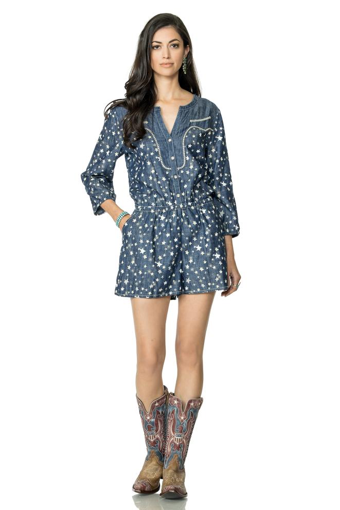 Stars at Night Romper-Romper-Branded Envy