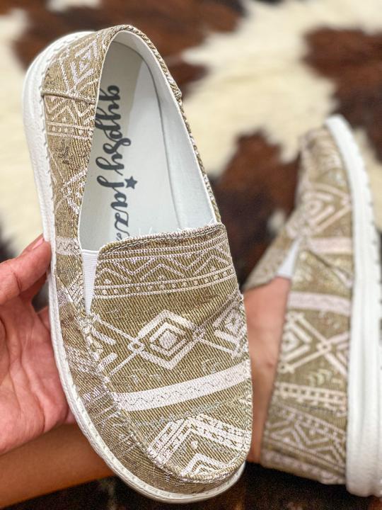 Very G Aztec Sneaker in Natural-Boots-Branded Envy